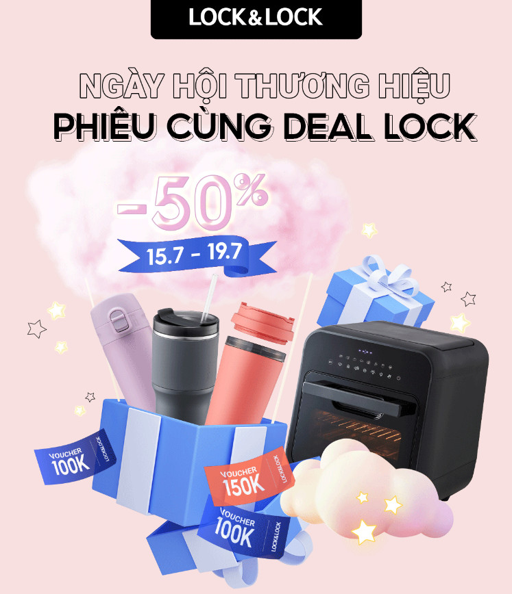 lock&lock giảm giá