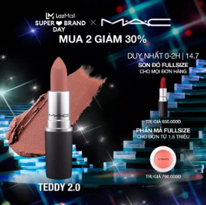 son lì Mac giảm giá