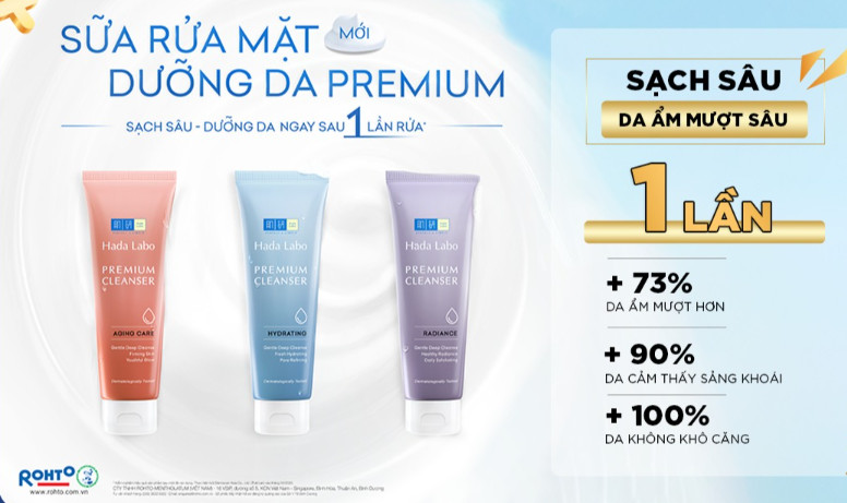 sữa rửa mặt hada labo