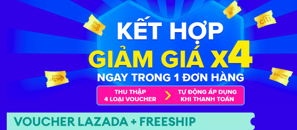 mã giảm giá lazada tháng 8-2022