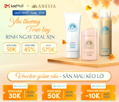 săn sale mỹ phẩm Anessa