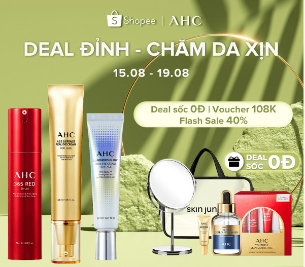 săn sale mỹ phẩm tháng 8