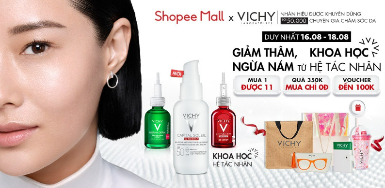 săn sale mỹ phẩm Vichy