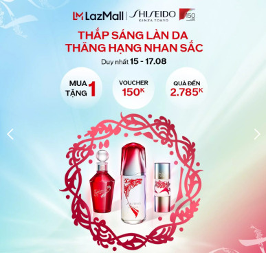 săn sale mỹ phẩm Shiseido