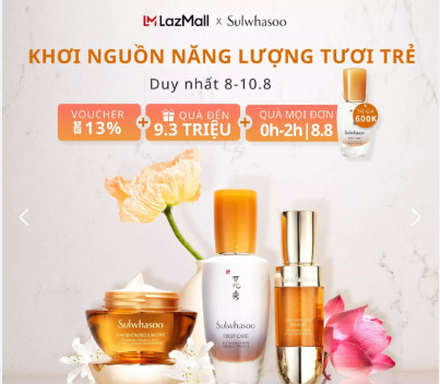 săn sale sulwhasoo trên sàn lazada