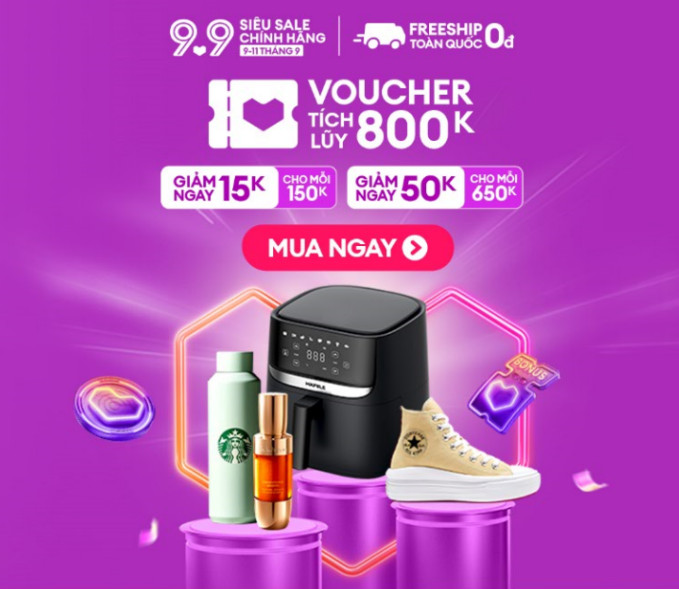 Lazada Siêu Sale chính hãng 