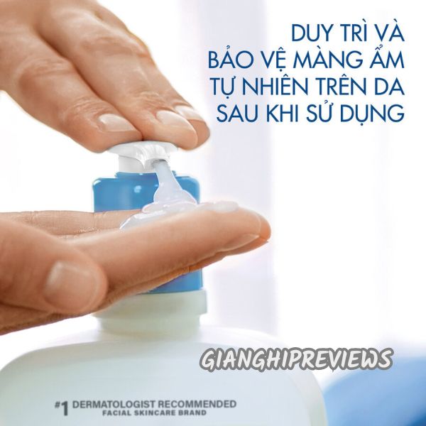 kết cấu sữa rửa mặt cataphil bản mới