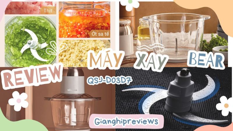 Review máy xay thịt QSJ-D03D7