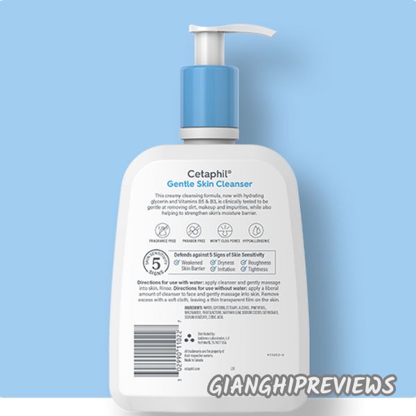 sữa rửa mặt Cetaphil