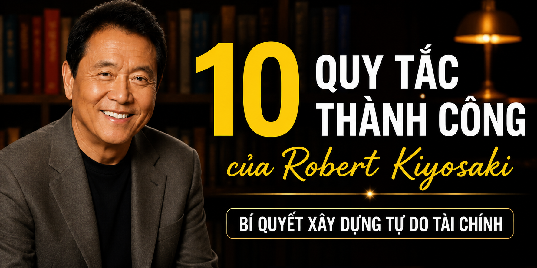 10 quy tắc hàng đầu để thành công theo Robert Kiyosaki